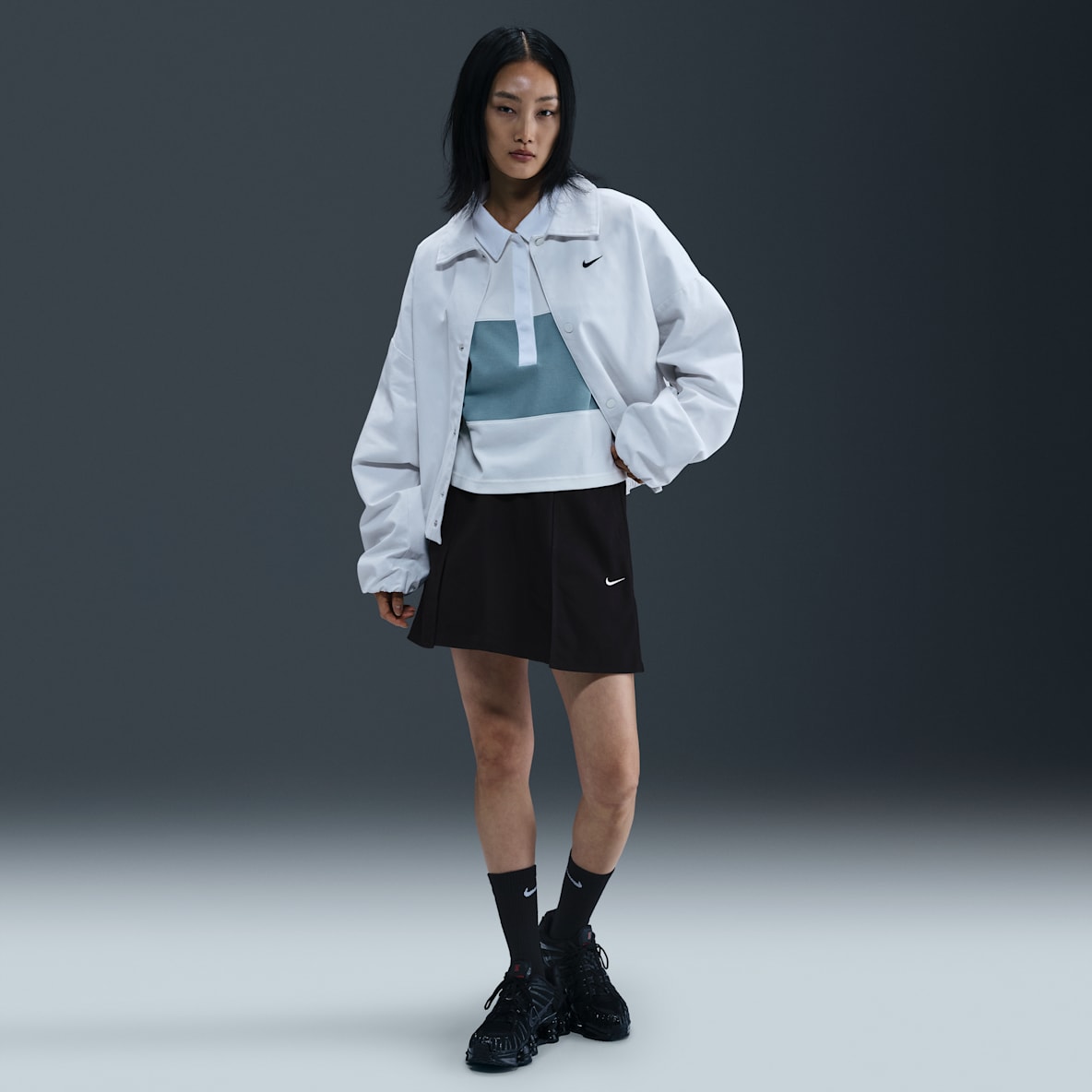 美品　稀少　ナイキ　スカート NIKE（ナイキ）の「Nike Wmns Nsw Swoosh Skirt CZ8908-010